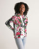 Rose Pattern Women's Hoodie