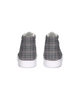 Words on Plaid Hightop Canvas Shoe