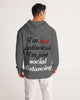 social distancing shirt Men's Hoodie