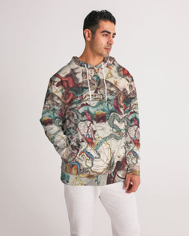 stars map dark Men's Hoodie