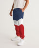 Tri-Color Men's Track Pants