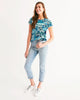 Tie Dye  snowflake Women's Tee