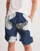 Tri-Color Men's Jogger Shorts