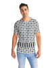 plaid black gray Men's Tee