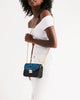 Floliage blue dream Small Shoulder Bag