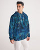 Floliage blue dream Men's Hoodie