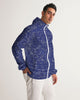 stars map blue Men's Windbreaker