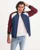 Tri-Color Men's Bomber Jacket