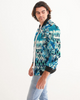 Tie Dye  snowflake Men's Bomber Jacket