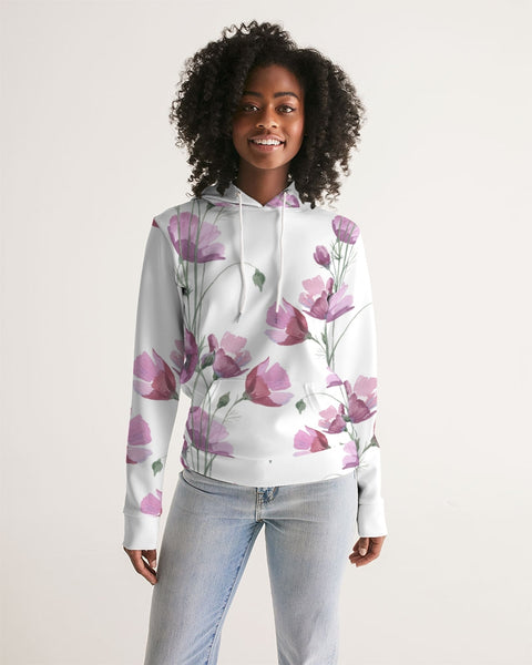 Watercolor Flower purple Women's Hoodie