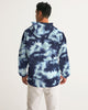 Tie Dye  dark blue Men's Windbreaker