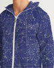 stars map blue Men's Windbreaker