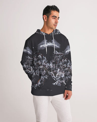 stars map black Men's Hoodie