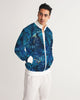 Floliage blue dream Men's Track Jacket