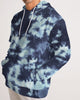 Tie Dye  dark blue Men's Hoodie