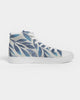 Water color leaves Women's Hightop Canvas Shoe