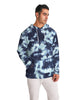 Tie Dye  dark blue Men's Hoodie