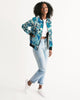 Tie Dye  snowflake Women's Bomber Jacket