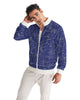 stars map blue Men's Track Jacket