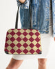 J. Gregg Checkered Shoulder Bag