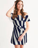 Zebra Women's Off-Shoulder Dress