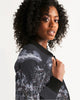 stars map black Women's Bomber Jacket