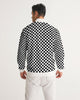 Checkerboard Men's Track Jacket