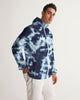 Tie Dye  dark blue Men's Windbreaker