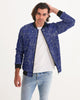 stars map blue Men's Bomber Jacket