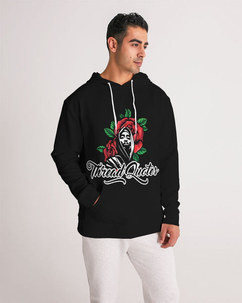 Tupac rose Men's Hoodie