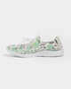 Water color green flower pattern Women's Lace Up Flyknit Shoe