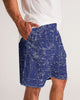 stars map blue Men's Jogger Shorts