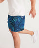 Floliage blue dream Men's Jogger Shorts