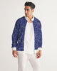 stars map blue Men's Track Jacket