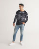 stars map black Men's Long Sleeve Tee