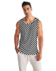 Checkerboard Men's Sport Tank