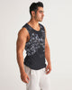 stars map black Men's Sport Tank