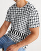 plaid black gray Men's Tee