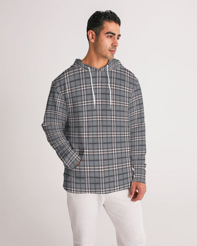 Words on Plaid Men's Hoodie