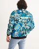 Tie Dye  snowflake Men's Bomber Jacket