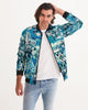 Tie Dye  snowflake Men's Bomber Jacket