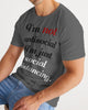 social distancing shirt Men's Tee