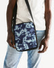 Tie Dye  dark blue Messenger Pouch