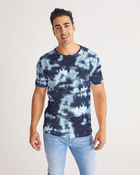 Tie Dye  dark blue Men's Tee