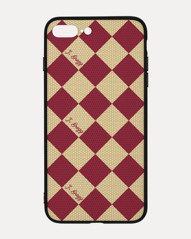 J. Gregg Checkered iPhone 8 Plus Case