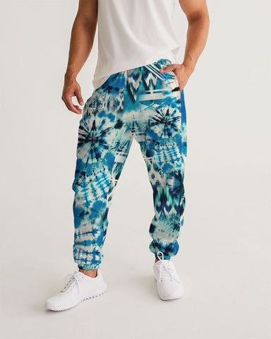 Tie Dye  snowflake Men's Track Pants