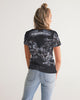 stars map black Women's V-Neck Tee