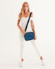 Floliage blue dream Crossbody Bag