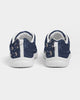 Flower Pattern Blue Women's Sneakers