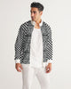 Checkerboard Men's Track Jacket